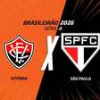 Vitória x São Paulo, AO VIVO, com a Voz do Esporte, às 15h