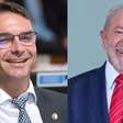 Pesquisa mostra equilíbrio entre Flávio Bolsonaro e Lula no segundo turno