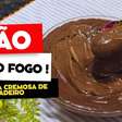 Cobertura cremosa de brigadeiro, uma receita divina que rende muito e não precisa ir ao fogo