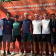 Brasileiros treinam para o Roland Garros Junior Series e têm experiência com Del Potro