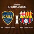 Boca Juniors x Barcelona de Guayaquil: onde assistir, escalações e arbitragem