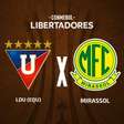 LDU x Mirassol, AO VIVO, com a Voz do Esporte, às 21h30