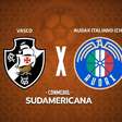 Vasco x Audax Italiano-CHI, AO VIVO, com a Voz do Esporte, às 19h30