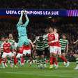 Arsenal resiste ao drama contra o Sporting e carimba vaga na semifinal