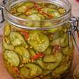 Relish de pepino caseiro fácil e rápido