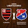 Flamengo x Medellín (COL): onde assistir, escalações e arbitragem