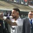 Vídeo! Santista explica bate-boca com Neymar e critica: "Mandou a mina calar a boca"