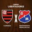 Flamengo x Independiente Medellín, AO VIVO, com a Voz do Esporte, às 20h