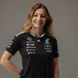 F1: Doriane Pin pilota W12 da Mercedes em Silverstone