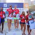 Definidos os campeões da 3ª etapa do Circuito Fairmont de Beach Tennis em Copacabana