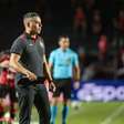 Jair Ventura valoriza evolução do Vitória e vê time "mais consistente" após empate com o Corinthians