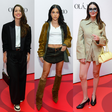 Minissaia com botas de camurça, alfaiataria e conjunto pastel: os looks de Jade Picon, Nathalia Dill, Valentina Herszage e mais famosos em evento de moda no RJ