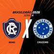 Remo x Cruzeiro, AO VIVO, com a Voz do Esporte, às 17h