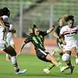 São Paulo só empata com América-MG e perde chance de liderar o Brasileiro Feminino