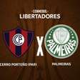 Cerro Porteño x Palmeiras: onde assistir, escalações e arbitragem