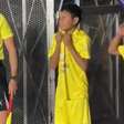 Menino vai aos prantos ao ver Neymar, ganha abraço antes do jogo, e vídeo viraliza