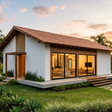 A planta inteligente de casa evolutiva que começa com modestos 40 metros quadrados e permite ampliações futuras para até 90 metros sem precisar destelhar o imóvel