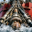 O gigantesco navio fábrica flutuante com meio quilómetro de comprimento que congela gás natural em pleno oceano para o transportar pelo mundo