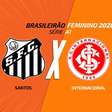 Santos x Internacional (feminino): onde assistir, escalações e arbitragem