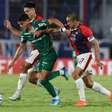 Palmeiras relaxa no segundo tempo e fica no empate contra o Cerro Porteño