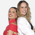 Ao lado de Ana Paula Renault, Juliette repete vestido vermelho McQueen na estreia da nova temporada de "Saia Justa"