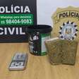 Polícia Civil apreende maconha enviada pelos Correios