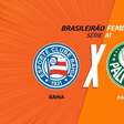 Bahia x Palmeiras (Feminino): onde assistir, escalações e arbitragem