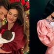 Camila Queiroz mostra rosto da filha pela 1ª vez em ensaio de dia das mães