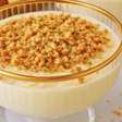 Creme gelado de limão: 3 ingredientes, com farofa crocante