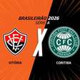 Vitória x Coritiba, AO VIVO, com a Voz do Esporte, às 17h