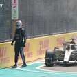 F1: Bortoleto enfrenta problemas, tem carro em chamas e largará em último