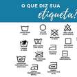 Símbolos nas etiquetas revelam como conservar melhor suas roupas