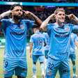 Rollheiser, em fase artilheira, lamenta o empate do Santos com o Palmeiras