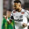 Neymar vai jogar as próximas quatro partidas do Santos para buscar vaga na Copa