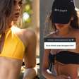 Amanda Kimberlly, mãe da filha de Neymar, revela por que decidiu remover 11 tatuagens