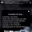 Mãe de Virginia deixa cutucada em meio a rumores de crise no namoro com Vini Jr: 'Paz'