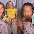 "É o papai!": Cecília reage à figurinha de Militão; assista