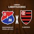 Independiente Medellín x Flamengo, AO VIVO, com a Voz do Esporte, às 20h