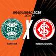 Coritiba x Internacional: onde assistir, escalações e arbitragem