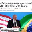 Drible na imprensa, 'clara sintonia' : o que os jornais do mundo disseram sobre encontro de Lula e Trump