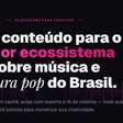 POPline lança plataforma para creators do universo da música, entretenimento e cultura pop