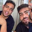 Henrique e Juliano esclarecem acidente com helicóptero pilotado pelo pai: 'Só dano material'