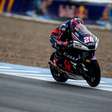 Moto2: Nos segundos finais, Guevara estabelece novo recorde e lidera TL2 no GP da França