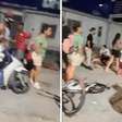 Motorista atropela cinco pessoas e foge sem prestar socorro em Niterói