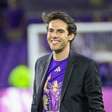 Kaká canta com Luan Santana em festa de aniversário de 15 anos