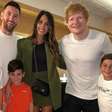 Ed Sheeran passa "carão" ao tentar tietar Messi: 'Achei que era uma conversa íntima'