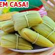 Pamonha brasileira para quem é intolerante a lactose