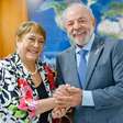 Lula recebe Michelle Bachelet e reafirma apoio à sua candidatura para chefia da ONU