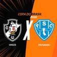 Vasco x Paysandu: onde assistir, escalações e arbitragem