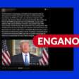 Vídeo em que Trump critica medida de isolamento social não é pronunciamento sobre hantavírus